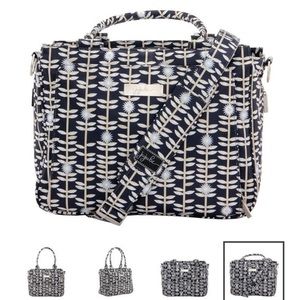 Jujube Dandy Lines Be Classy Diaper Bag EUC